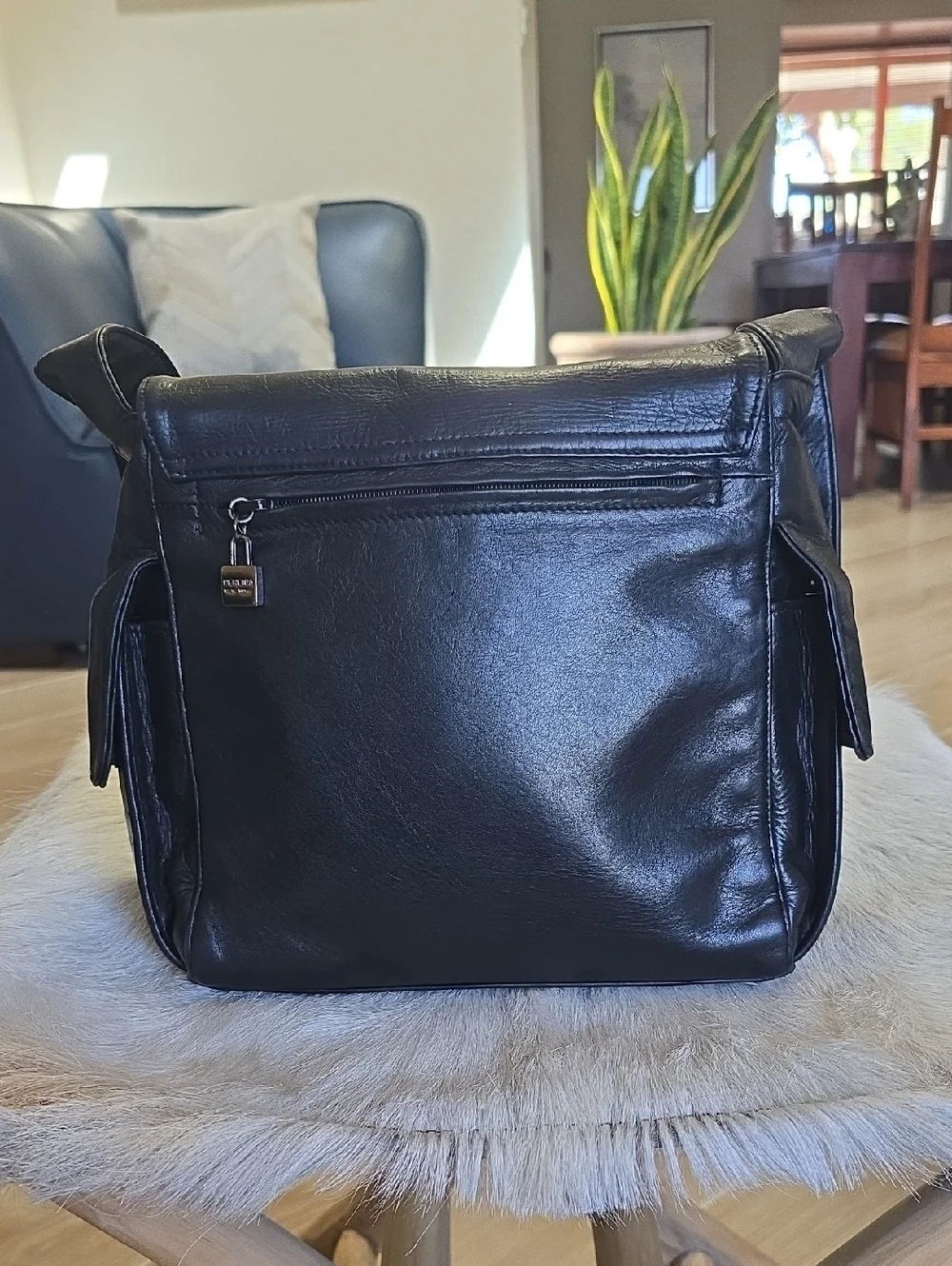 Leather Shoulder Bag - Picture 3 of 9